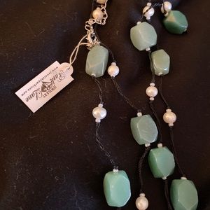 Park Lane Long Stone Necklace